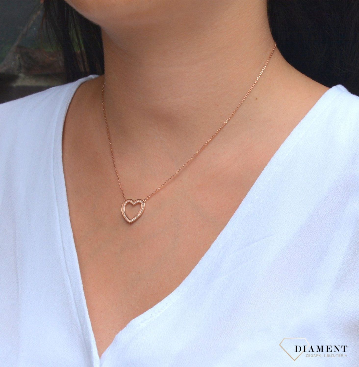 Naszyjnik srebrny serduszko z białymi cyrkoniami ✓Srebrne Naszyjniki Damskie w Sklepie z Biżuterią zegarki-diament.pl✓Piękne i Eleganckie Naszyjniki dla Kobiet✓Prawdziwe Srebro✓Darmowa wysyłka✓11.jpg